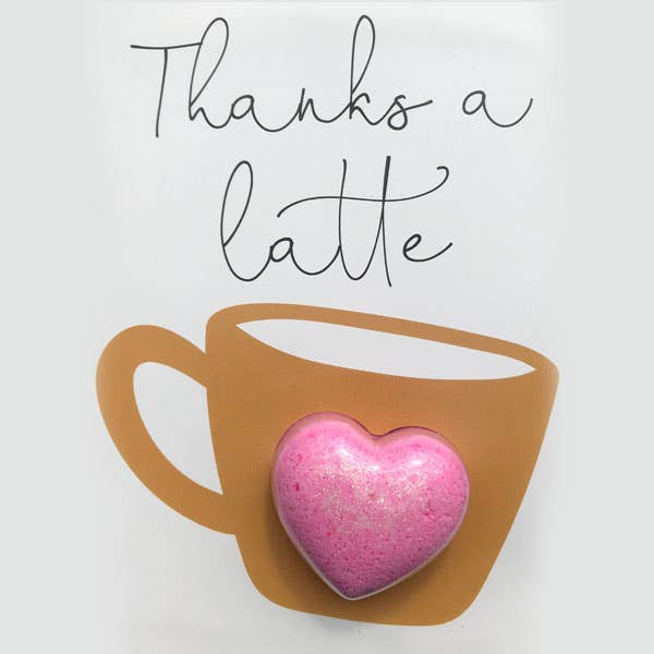 Thanks A Latte Bath Card: 1209