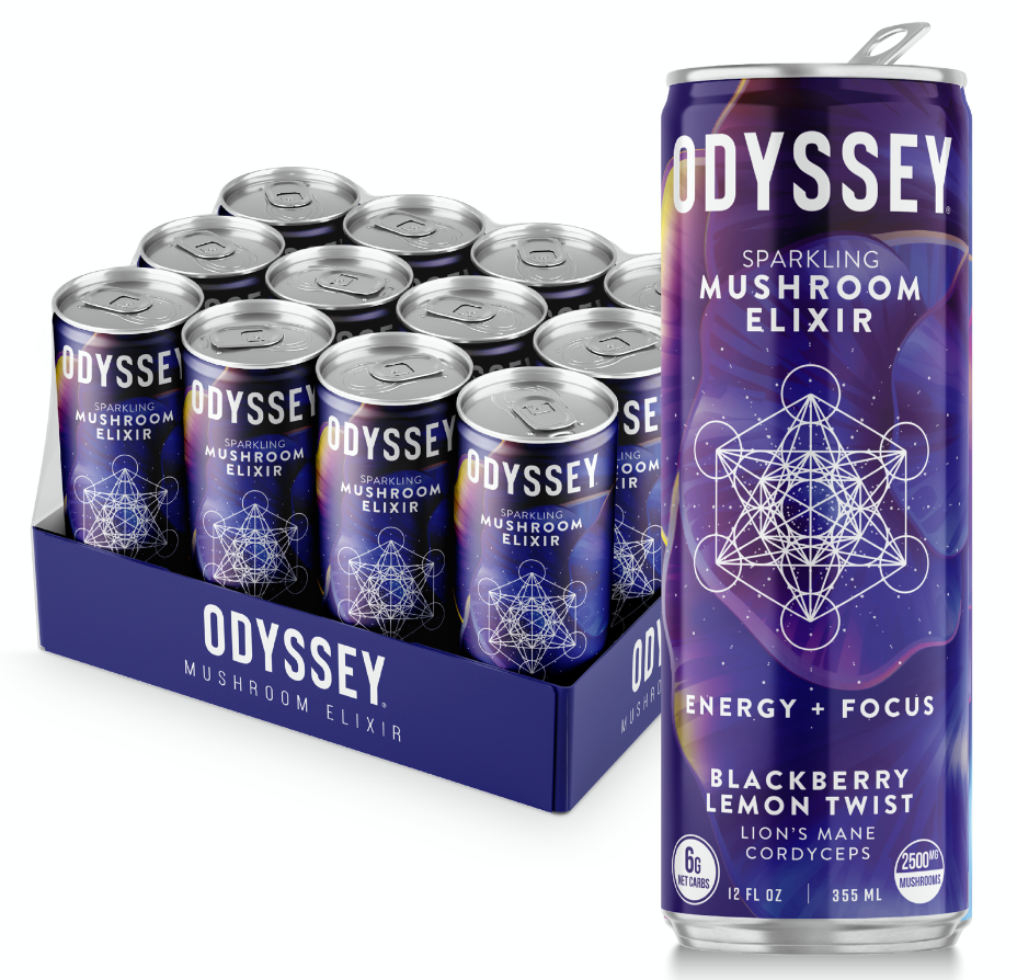 Blackberry Lemonade 85mg Sparkling Mushroom Energy