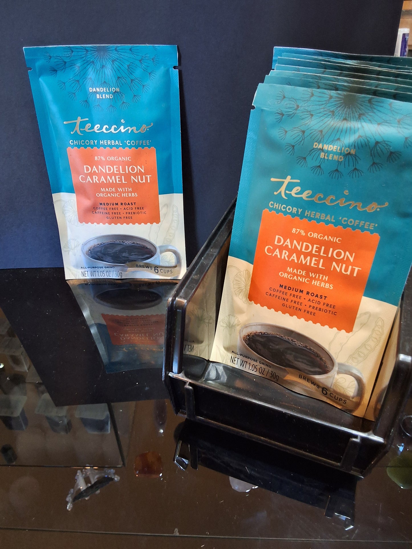 Dandelion Chicory Herbal Coffee Caramel Nut Caffeine Free