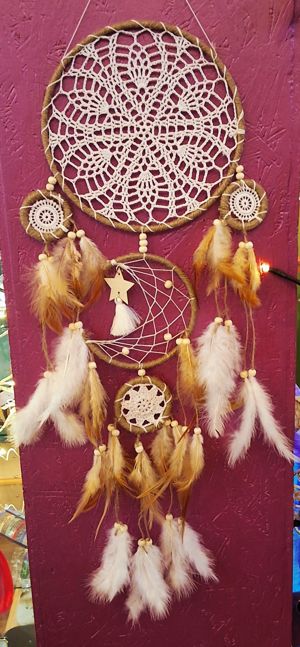 Crescent Moon Dream Catcher