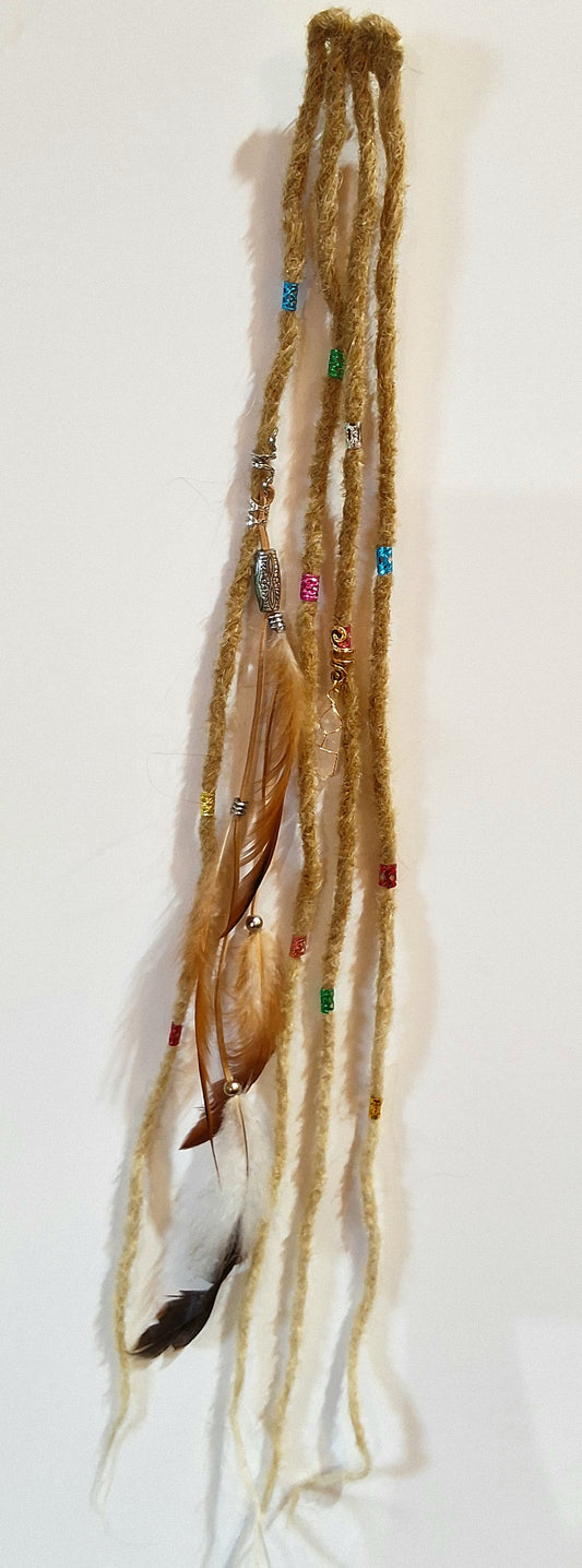 Handcrafted Bedazzled Dreadlocks