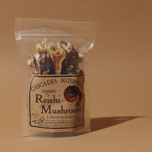 Organic Dried Red Reishi Mushroom - 0512