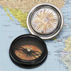Brass Compass with screw top