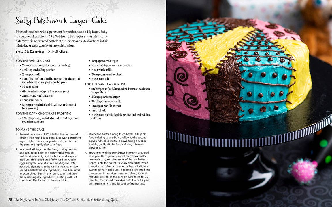 The Nightmare Before Christmas Official Cookbook Entertaining Guide