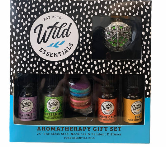 Dragonfly Diffuser Necklace With 4 essential oils