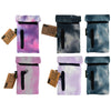 Smokezilla Tie Dye Roll Bag with Zipper Assortment- 6/Pack