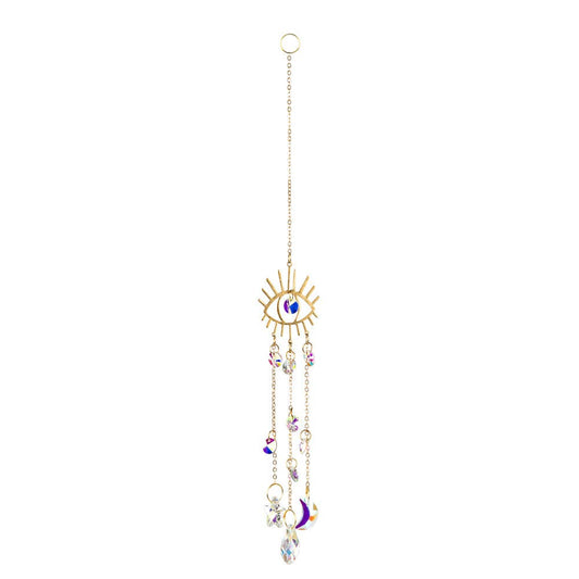 EVIL EYE CRYSTAL SUNCATCHER