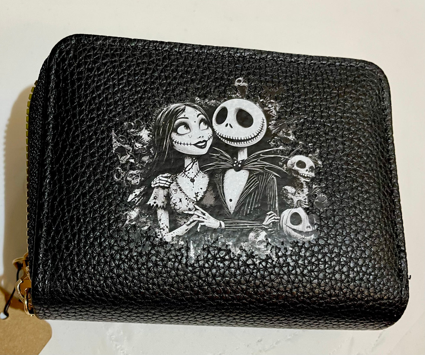 Jack And Sally Billfold Wallet Inspired By The Nightmare Before Christmas For Fans