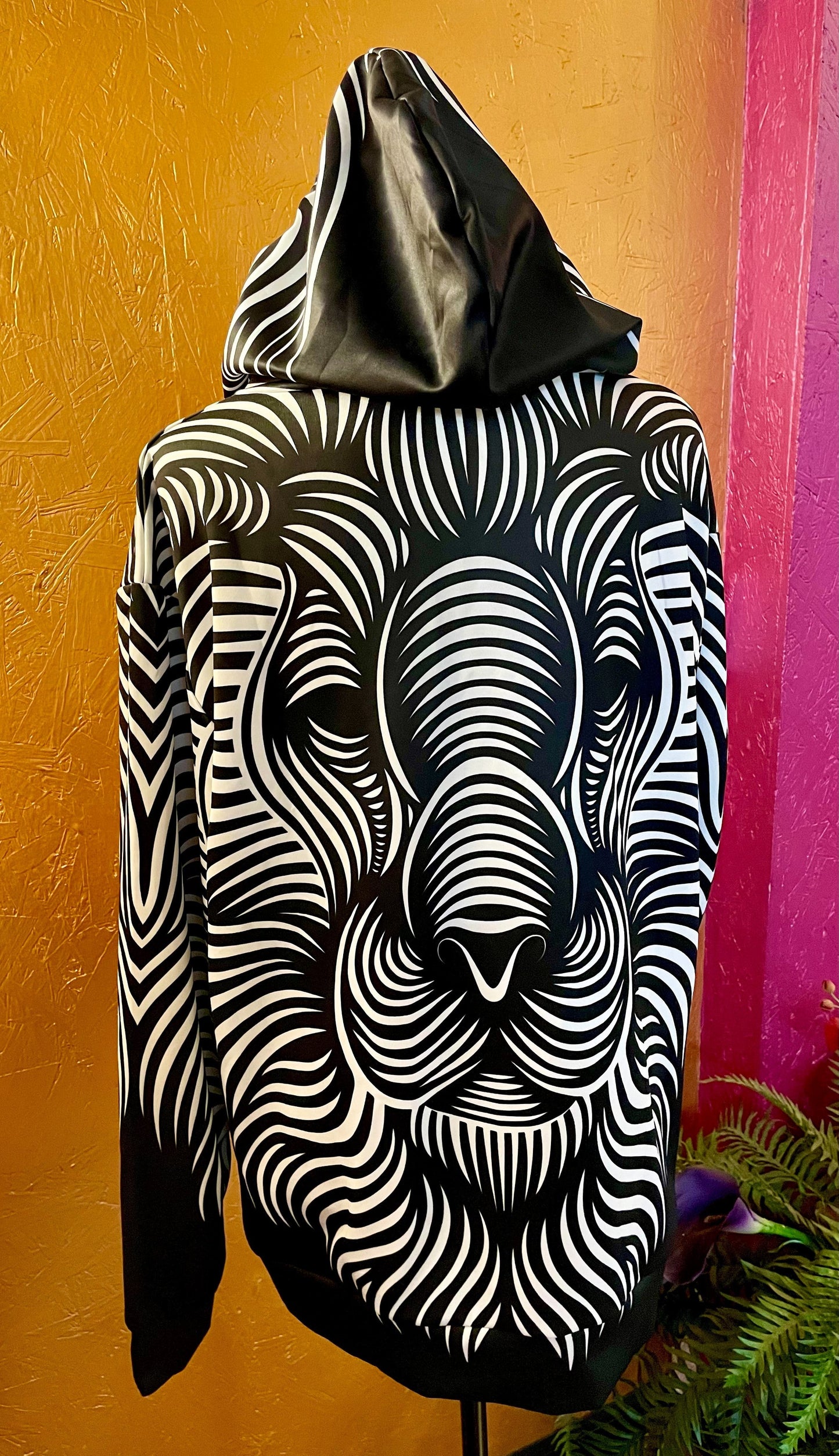 3D Abstract Lion Hoodie