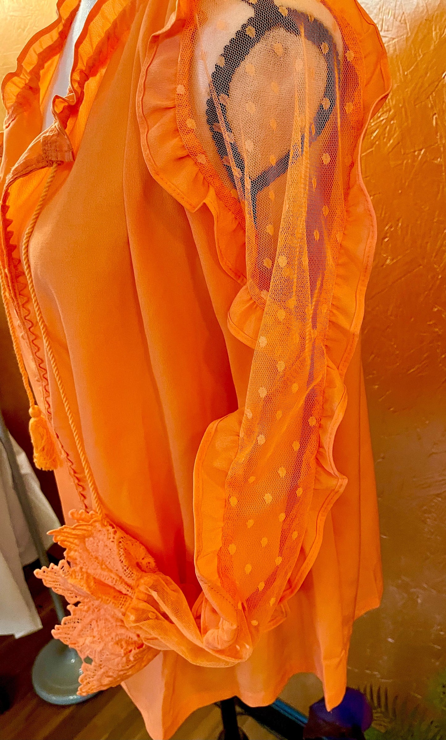 Tangerine Ladies Blouse