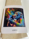 Token Monkey Paint By Numbers Kit For Creative Relaxation