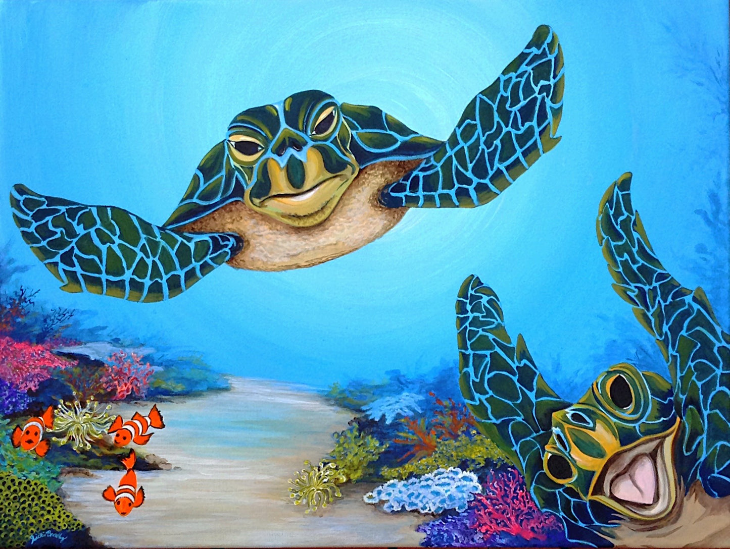 "Spirit Of The Turtle" Artist -Nickie Bradley