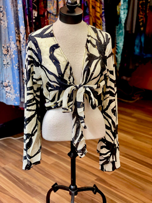 Silky Big Sleeve Top for Women Stylish Oversized Blouse with Flowing Sleeves