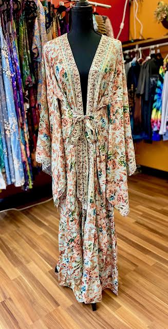 Silky Boho Wrap Robe for Luxurious Comfort and Effortless Style
