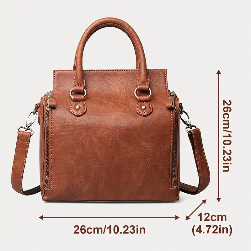 Crossbody Handbag Adjustable Strap Vintage
