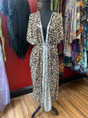 Leopard Chiffon Coverup 4429