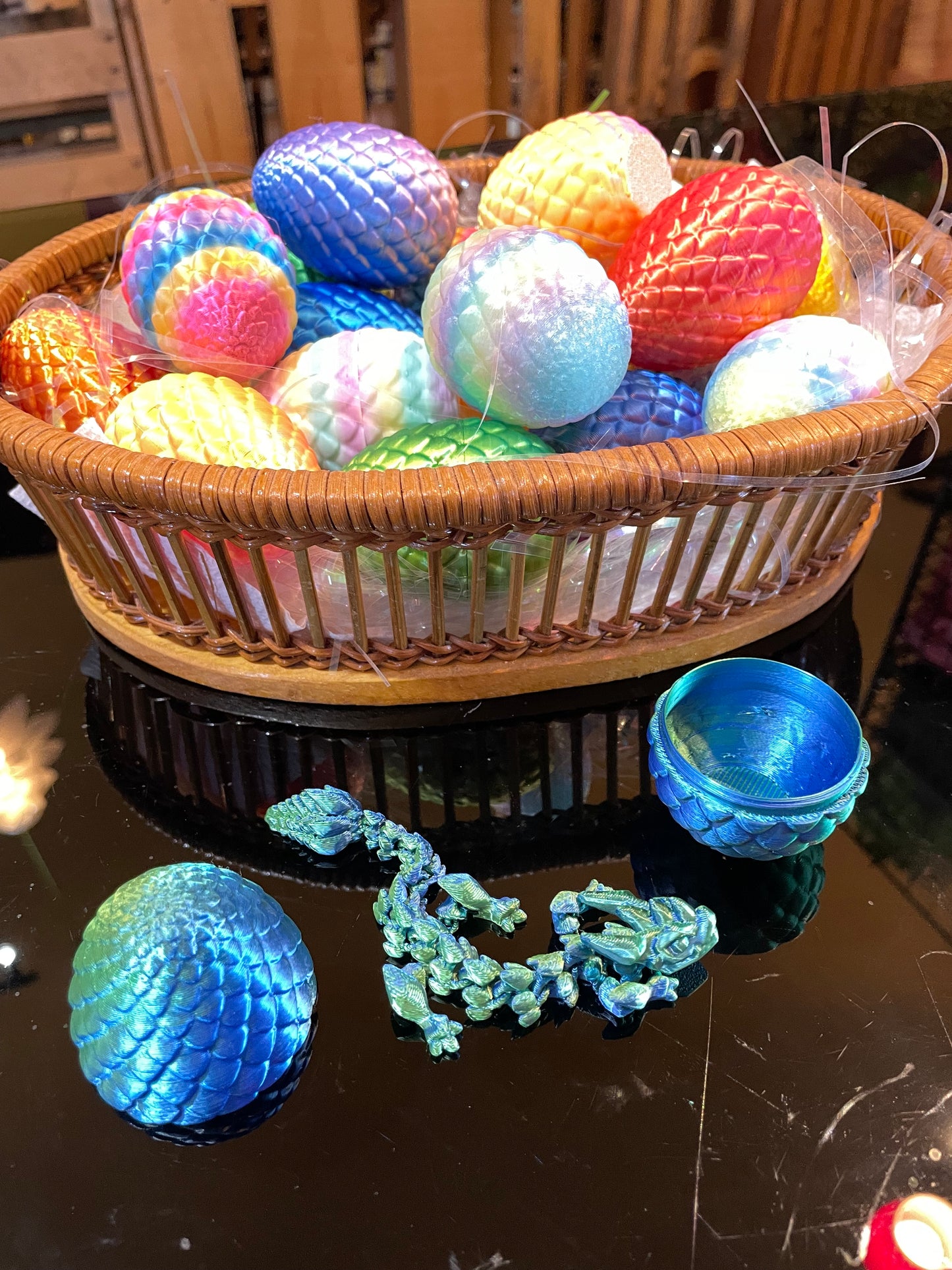 Dino Eggs Surprise Ornaments For Kids And Collectors By The Enchanted Bazaar