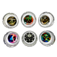 Smokezilla Glow In The Dark Glass Ashtray Assortment- 6/Pack