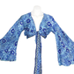 Silky Wrap tops/ Boho Tops