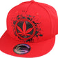 MARIJUANA LEAF SNAPBACK