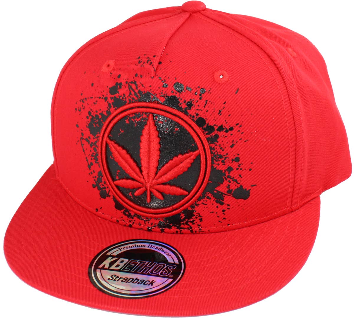MARIJUANA LEAF SNAPBACK