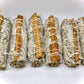 Cinnamon and White Sage Bundle Smudge Stick Four Inch Faiza Naturals