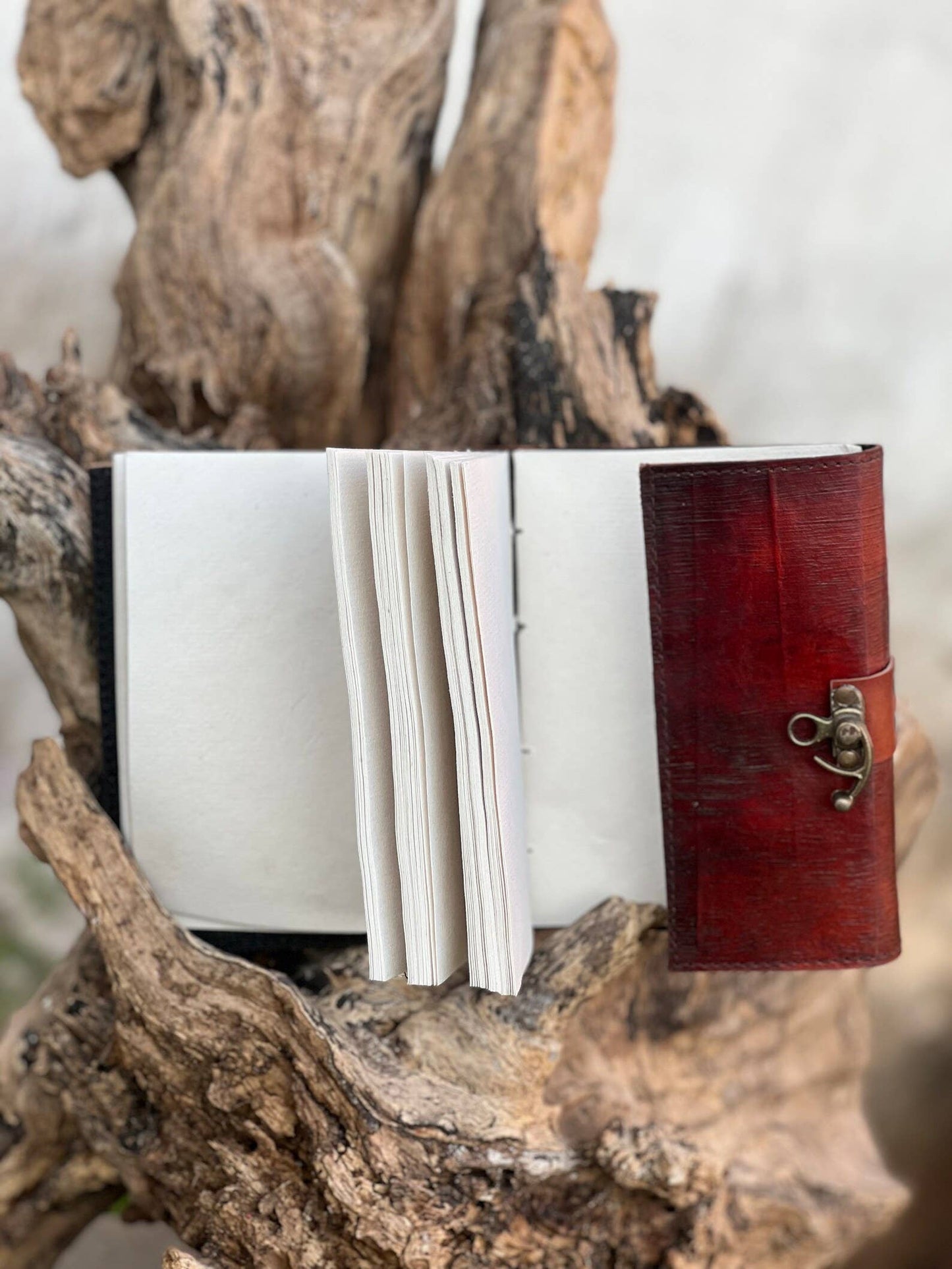 Leather Journal Notebook Tree Embossed Life Of Tree