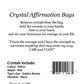 Courage Crystal Healing Bag