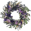 Lively Pasadena Wreath features baby eucalyptus and dried flowers, perfect for adding elegance to any space.