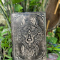 Wolf Embossed Leather Journal with 200 Handmade Pages