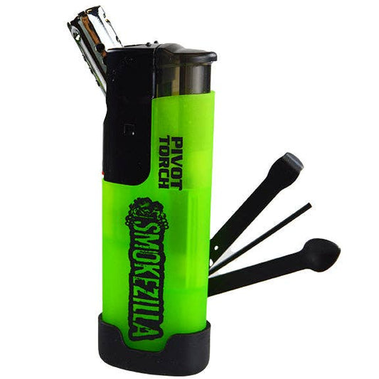 Smokezilla Pivot Head Torch Lighter with Tools- 12/Pack