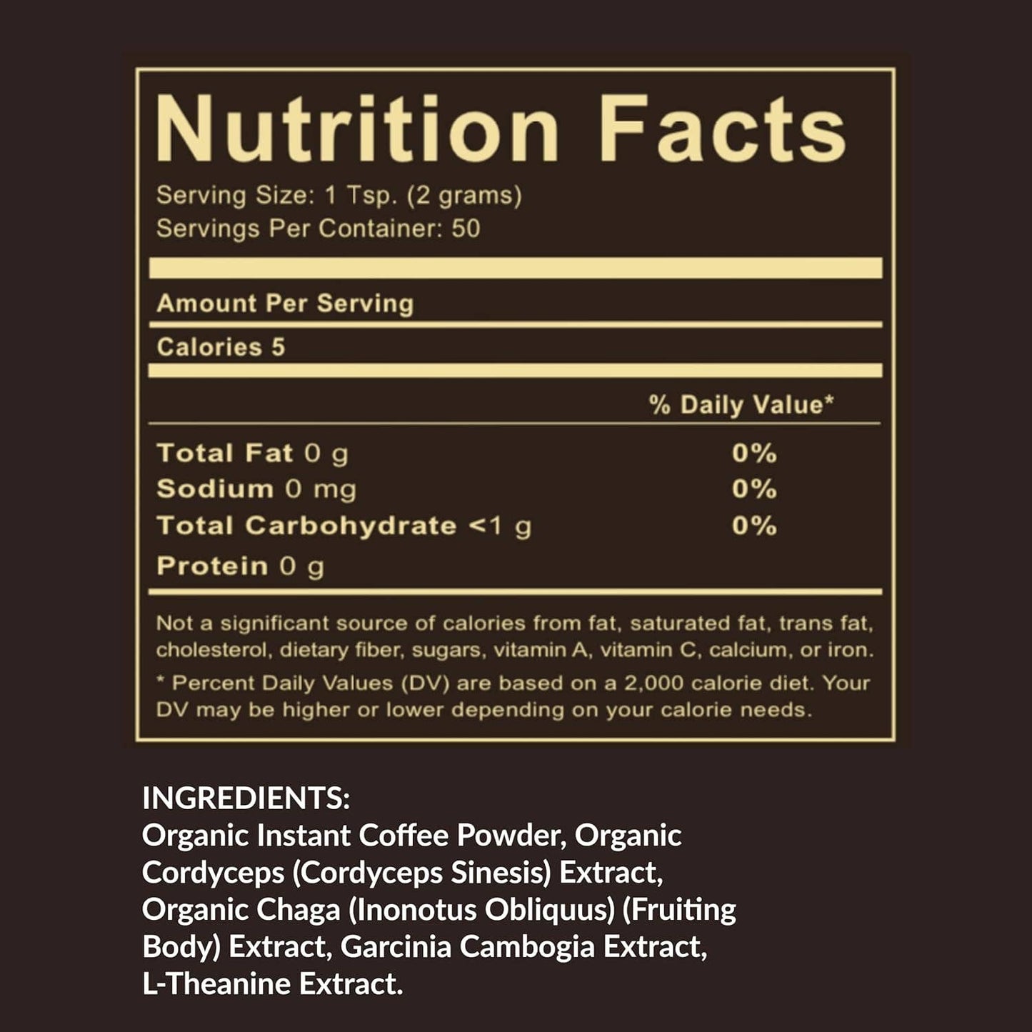 PureShrooms Energize Mushroom Coffee with Cordyceps & Chaga