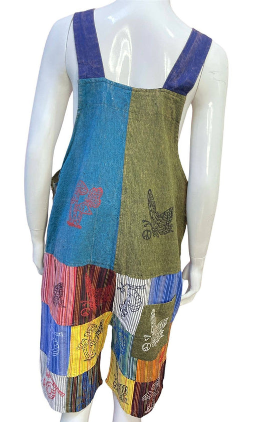 Butterfly Mushroom Bee Festival Romper - D488