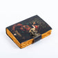 Traveler Leather Journal With Wolf Print Vintage Pages