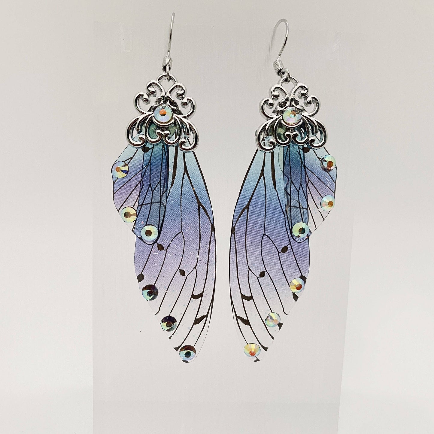 Handmade Fairy Wings Earrings