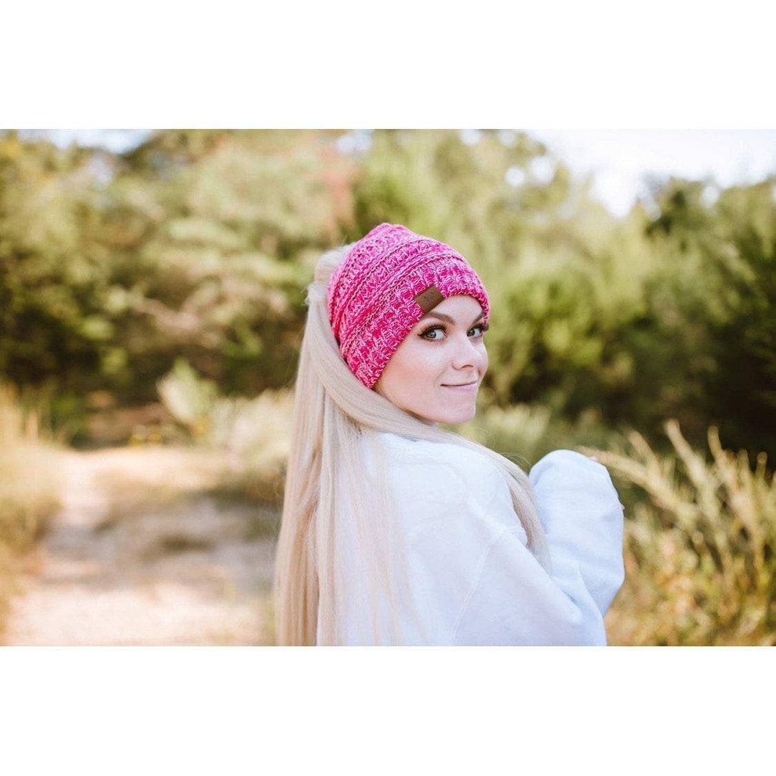Knitted Pony Hats