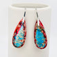 Colored Emperor Stone Geometric Agate Chakra Earrings Copper Nickel Free Lead Free Stylish Dainty Jewelry Gift For Her