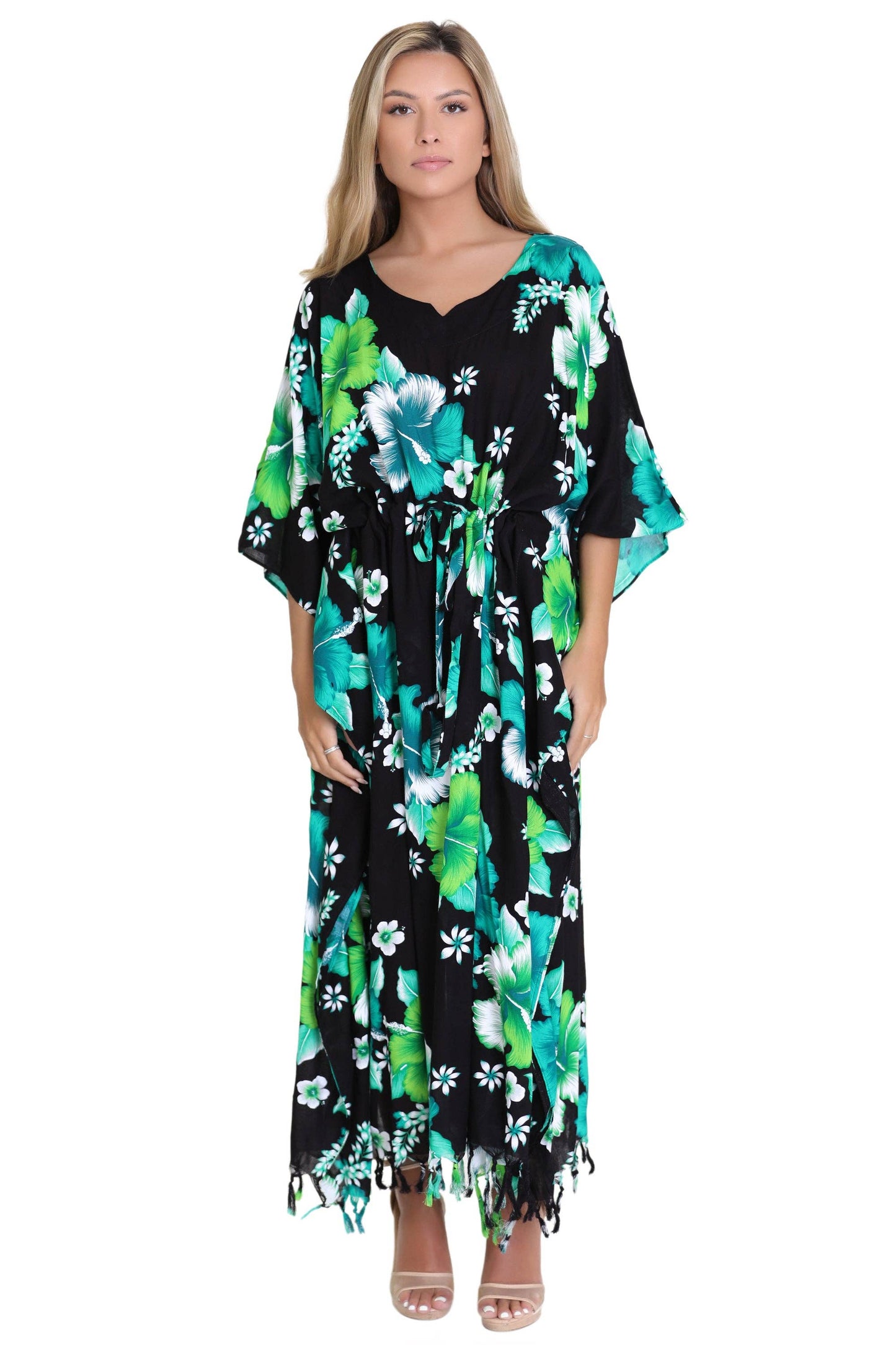 Tropical Print Cover Up