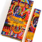 Colorful Satya- Trishaa Nag Champa incense pack, made by the Genuine Nag Champa Company, perfect for aromatic experiences.
