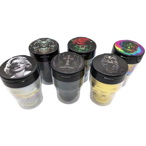 Smokezilla Skull Butt Bucket with Light Assortment- 12/Pk