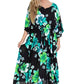 Tropical Print Cover Up