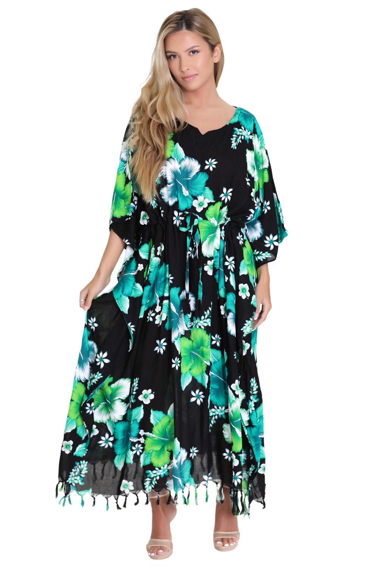 Tropical Print Cover Up