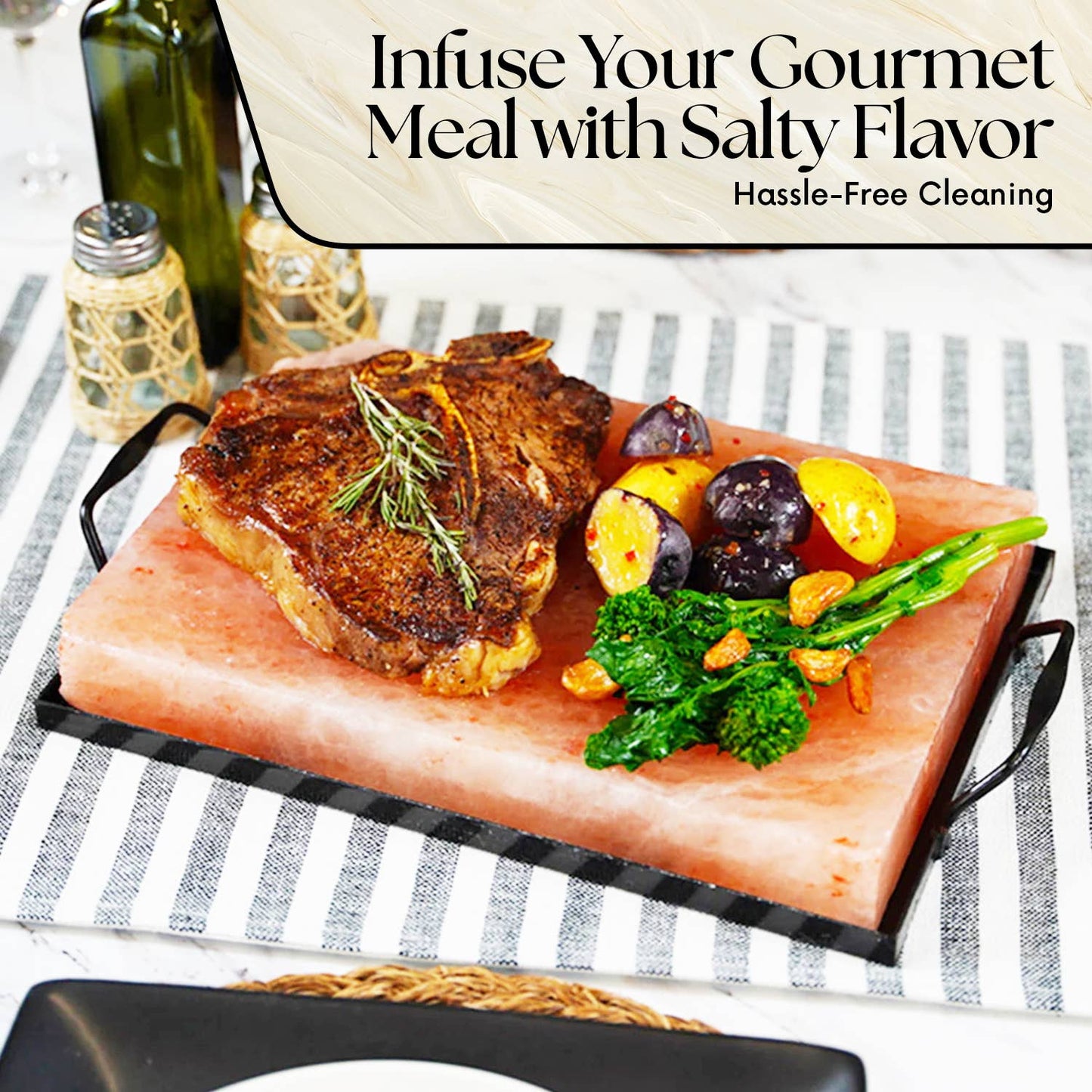 Natural Himalayan Rock Salt Block Cooking Plate