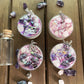 Faerie Dust Tealight Crystal Candles, Ritual Candles