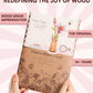 Pink Lily Rosewood DIY Wooden Flower Bouquet 3D
