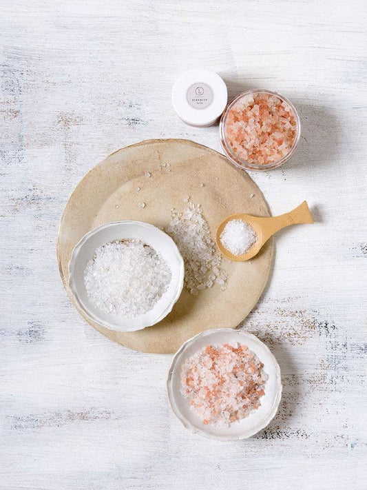 Bath Salt Soak -Grapefruit Infused- Mixed Salts-100% Natural