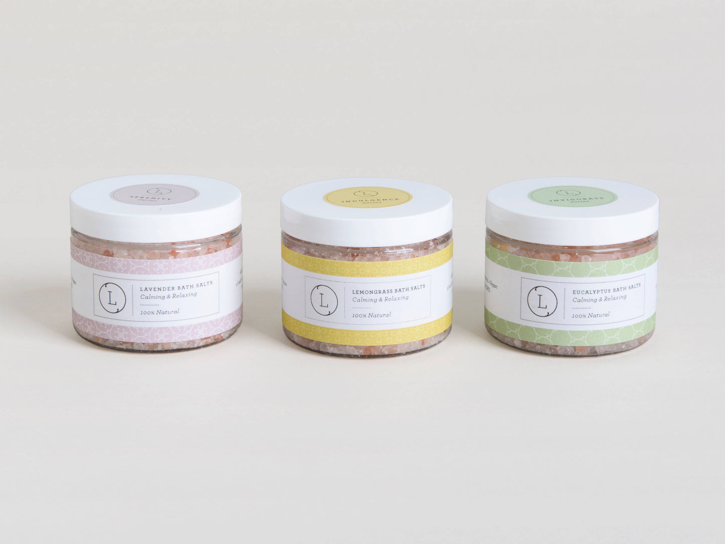 Bath Salt Soak -Grapefruit Infused- Mixed Salts-100% Natural