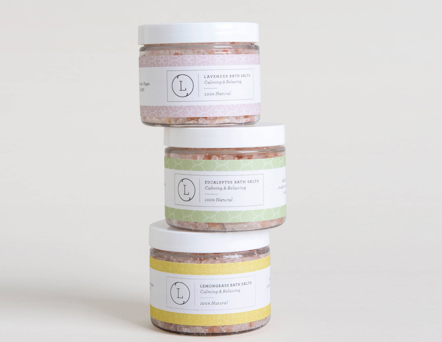 Bath Salt Soak -Grapefruit Infused- Mixed Salts-100% Natural