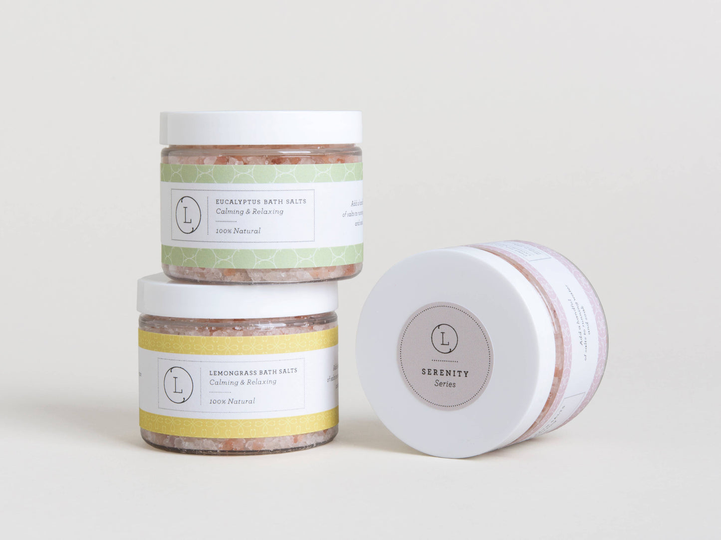 Bath Salt Soak -Grapefruit Infused- Mixed Salts-100% Natural
