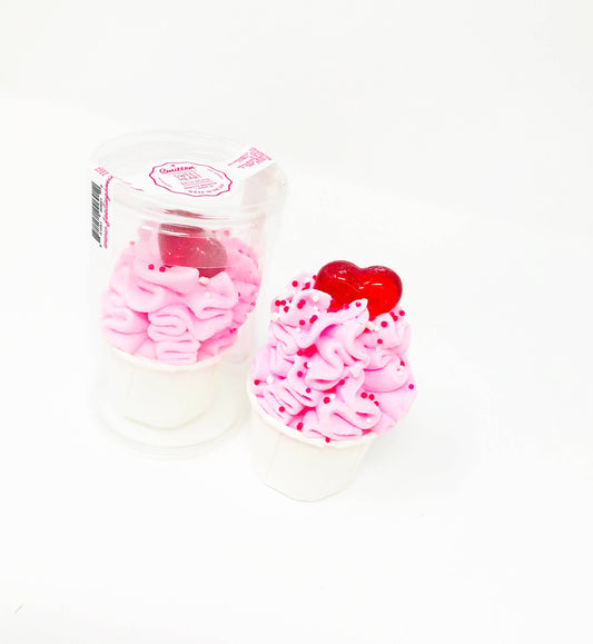 Skinny Mini Sweet Heart Cupcake Bath Bomb - 1211